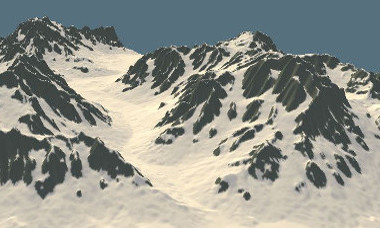 Add realistic snow to your terrain